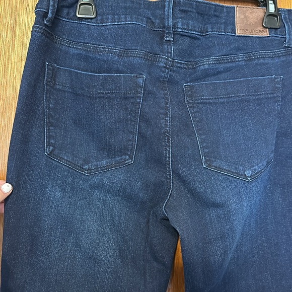 Maurice’s Dark Wash Jeans Size 12- Long - Picture 7 of 10